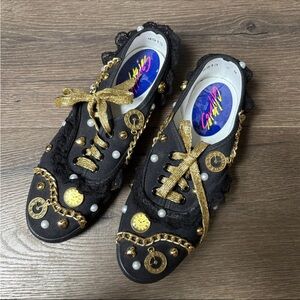 Glitzies size 6M vintage 80s charmed shoes